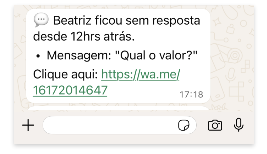 Não deixe de responder ninguém